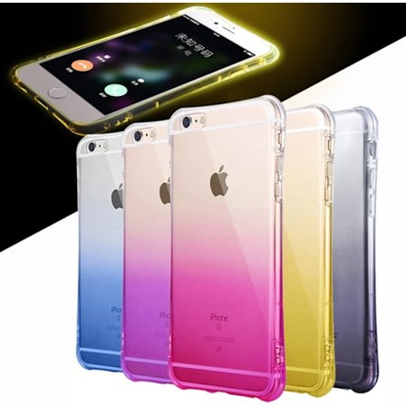 iPhone 6/6S PLUS- Elegant OMBRE silikonskal med extra tjock kant