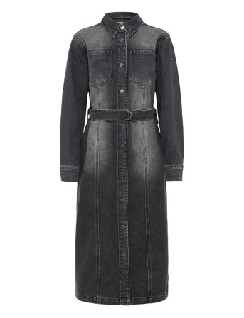Kaabby Denim Dress Black Kaffe