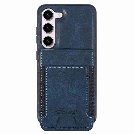 SUTENI H17 for Samsung Galaxy S23+ Deksel, Kompatibelt med MagSafe Kortholder Deksel (Blå)