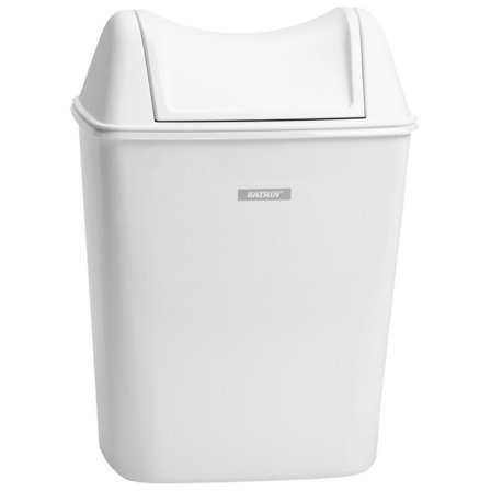 KATRIN Sanitetspåshållare Lady 8L vit - Lyreco - Städ och hygien - Påsar och säckar - Sanitetspåsar och hållare
