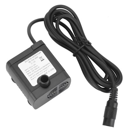 Solcelledrevet DC-vandpumpe Mini børsteløs nedsænkbar pumpe til vandfontæne 24V