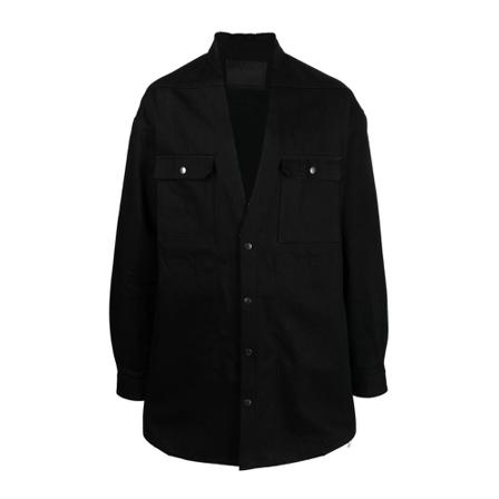 Rick Owens, Shirts Czarny, Kobieta, Rozmiar: L