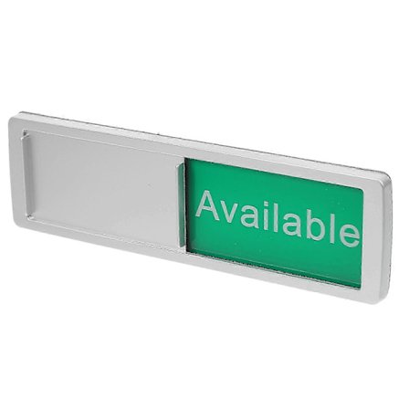 Upptagen/Ledig Skylt för Toalettdörr med Sekretessindikator