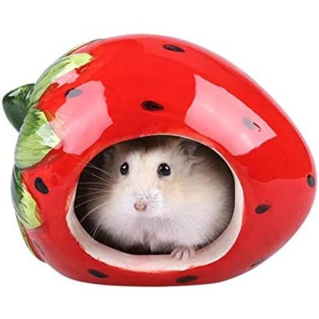 Hamstergömställe Keramik Bedårande Seriefigur Hamsterhus Chinchilla