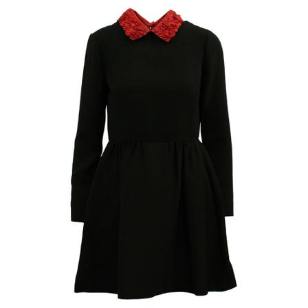 Valentino Vintage Party Kjole Sort, Dame