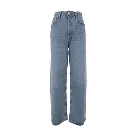 Agolde Straight Jeans , Blauw , Dames , Maat: W29