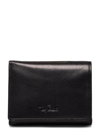 Tony Perotti 3 Fold Mens Wallet With Coin Pocket - Black - ONE SIZE