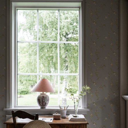 Duro Ekbacken 523-02 Tapet Gammelsvenska Klassiker 1850-1950 Grå, Färg & tapeter