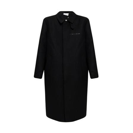 Vtmnts, Wool coat Zwart, Heren, Maat:L,wol,print