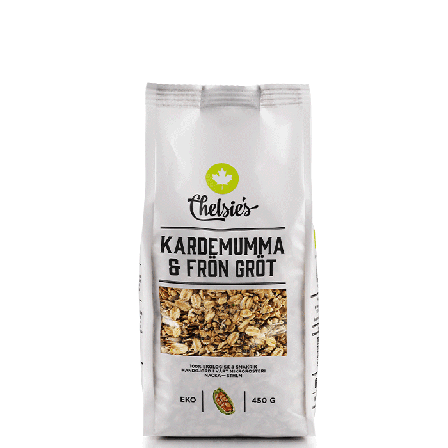 Chelsie s Organic Gourmet Prod Grøt Kardemomme & Frø 450 g