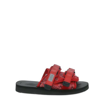 Suicoke Double-Strap Slides , Rood , Heren , Maat: 43 EU Slippers