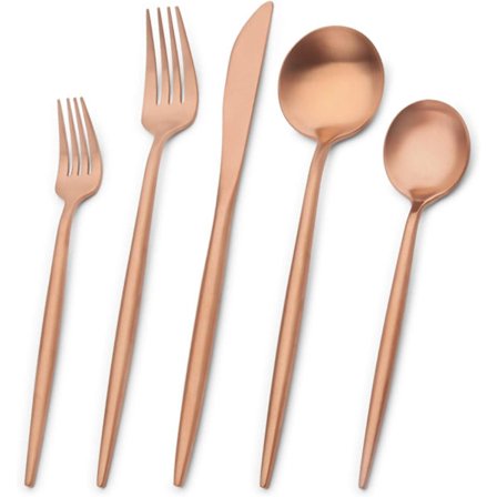 20-delars bestickset i rostfritt stål, köksredskap