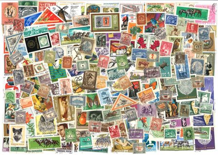 Ungarn - Frimærkepakke - 3500 forsk. frimærker - Stemplet