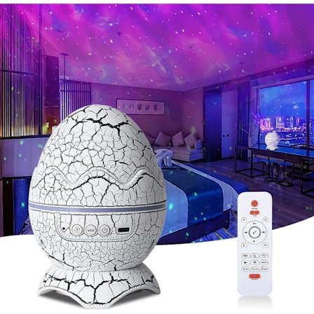 Dinosaur Æg Projektor med Trådløs Musik Afspiller, Stjernehimmel Pro