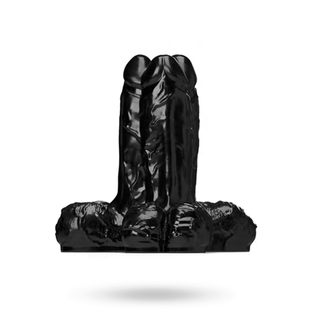 All Black Steroïd Gape, Set & Match 30,5 cm - Vuxen.se - Stor butt plugg, stor dildo