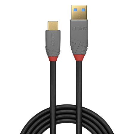 Lindy Anthra Line - USB type C-kabel - 24 pin USB-C til USB-type A - 1.5 m