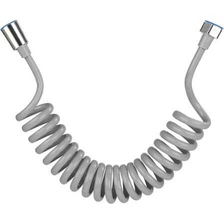 Joustava suihkuletku, ABS joustava teleskooppinen suihkuletku, kylpyhuoneen spiraali joustava suihkuletku WC-hanaan, bidee-suihkuun, käsisuihkuun - 3M