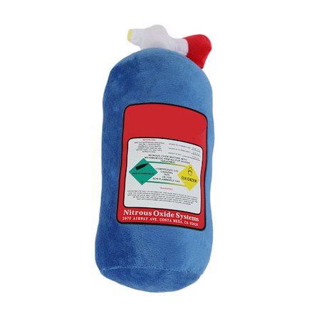 Flaskepute Plysjleketøy Stor God Gave Bildekor