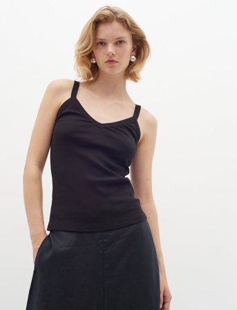 InWear Dagnaiw V-Top - Black - S