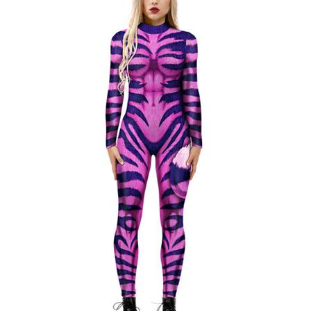 Damtights Byxor Med Rund Hals
