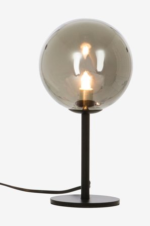 Aneta Lighting - Bordlampa Molekyl 1 /rök - Svart - Bordslampor - Från Homeroom