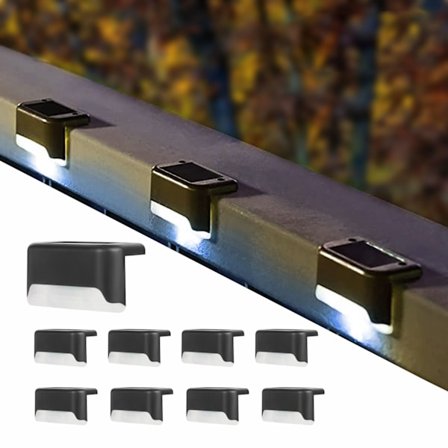 Profesjonell solcelle utendørsbelysning trådløs (8 stk)