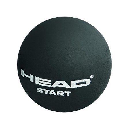 Head Start Single Dot Squashbollar (12-pack) One Size Svart