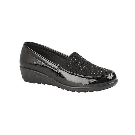 Boulevard Dam/Dam Loafers 6 UK Svart