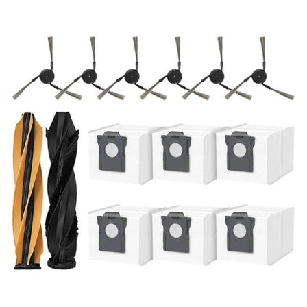 Til D20 Pro / D20 Plus / D20 Reservedele Tilbehør Hoved Sidebørste Støvpose_Kvalitetsgåvor