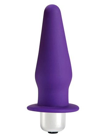 Baseks Baseks Vibrating Beginner Butt Plug - Purple - ONE SIZE