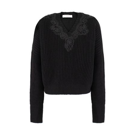 Ermanno Scervino Pullover Sort, Dame