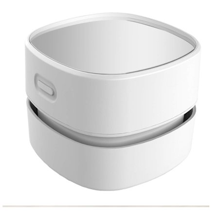 Bordstøvsuger, Mini bordstøvfejer energibesparende, trådløs og 360o drejeligt design til tastatur/hjem/skole/kontor