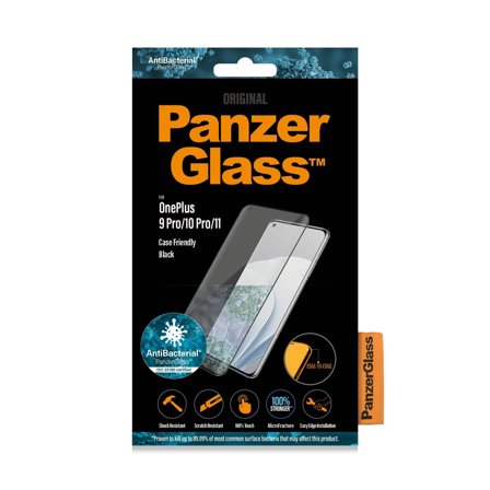 Panzer OnePlus 9 Pro | 10 11 Ultra-Wide Fit Screen Protector PanzerGlass - High quality tempered glass screen protector