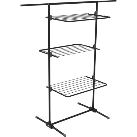 Rörets - Tilbehør til klespleie Triple+ Black, torkstativ Svart