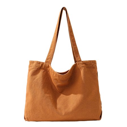 Handväska i japansk stil Axelväska Stor kapacitet Svart/Beige/Brun/Grön