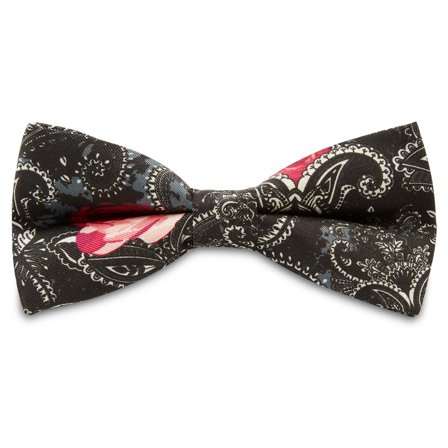 Papillon Boho Brook in seta per uomini - Papillon pre-annodati