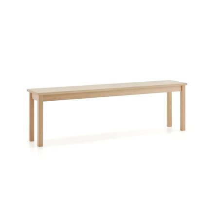 Bench seat ZET, 1800x350x440 mm, birch