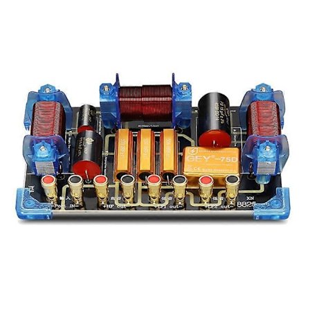 1800W Audio Frekvensdeler To Vejs Højttaler Delefilter 12 15 Tommer Sceneoptræden Høj Effekt Freq