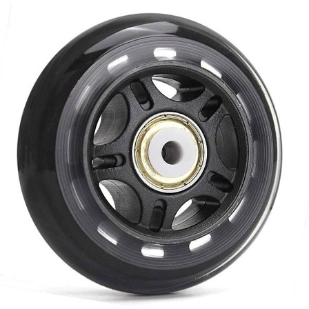 2 stk. 76mm, Inline Skate Wheels Indendørs/Udendørs Rulleskøjter Hjul, Rolle