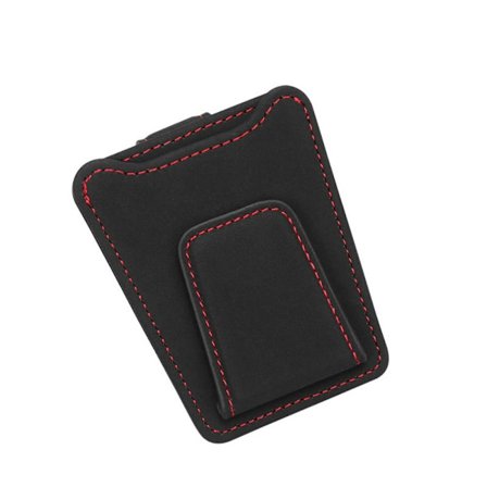 Bilbrilleholder Auto Solskjerm Solbriller Clip SVART