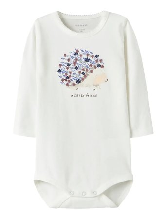 name it Nbfohello Ls Body - White - 68