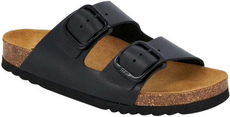 Scholl Josephine New Leather naisten sandaali, Black