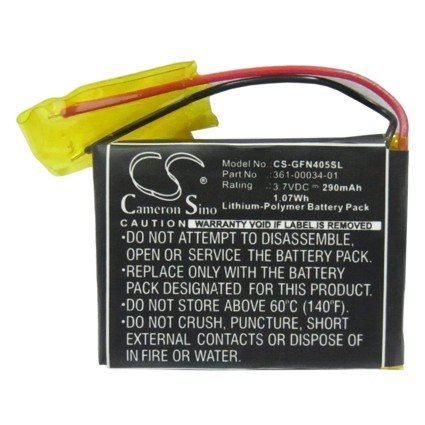 Batteri til navigator, GPS til Garmin Foretrex 405, Foretrex 405cx, Foretrex 401