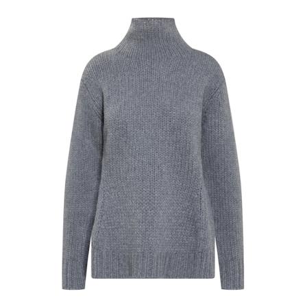 Jil Sander Strik Grå, Dame Rullekraver