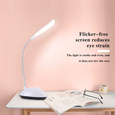 Energiaa säästävä mini-pöytävalaisin, kokoontaitettava LED-yövalo