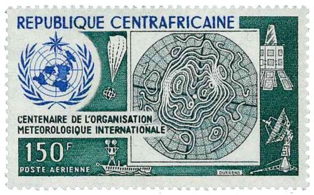 Centralafrika - YT PA121 - Postfrisk