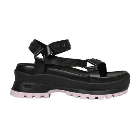 Stella McCartney, Trace Strap Sandals Czarny, Kobieta, Rozmiar: 40 EU