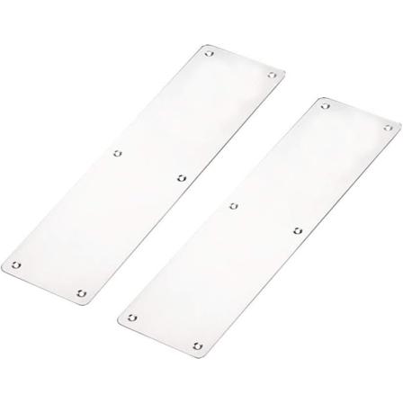 Dør finger sparkplate, 2 x branndør fingerplate, trykkplate 30