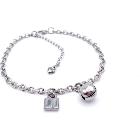 Underdanig smykke-kjede Punk Goth Ankelarmbånd Choker Bondage