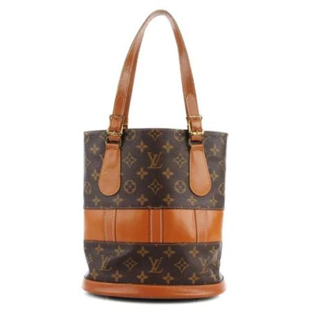 Louis Vuitton Vintage, Pre-owned Canvas louis-vuitton-bags Bruin, Dames, Maat:ONE Size